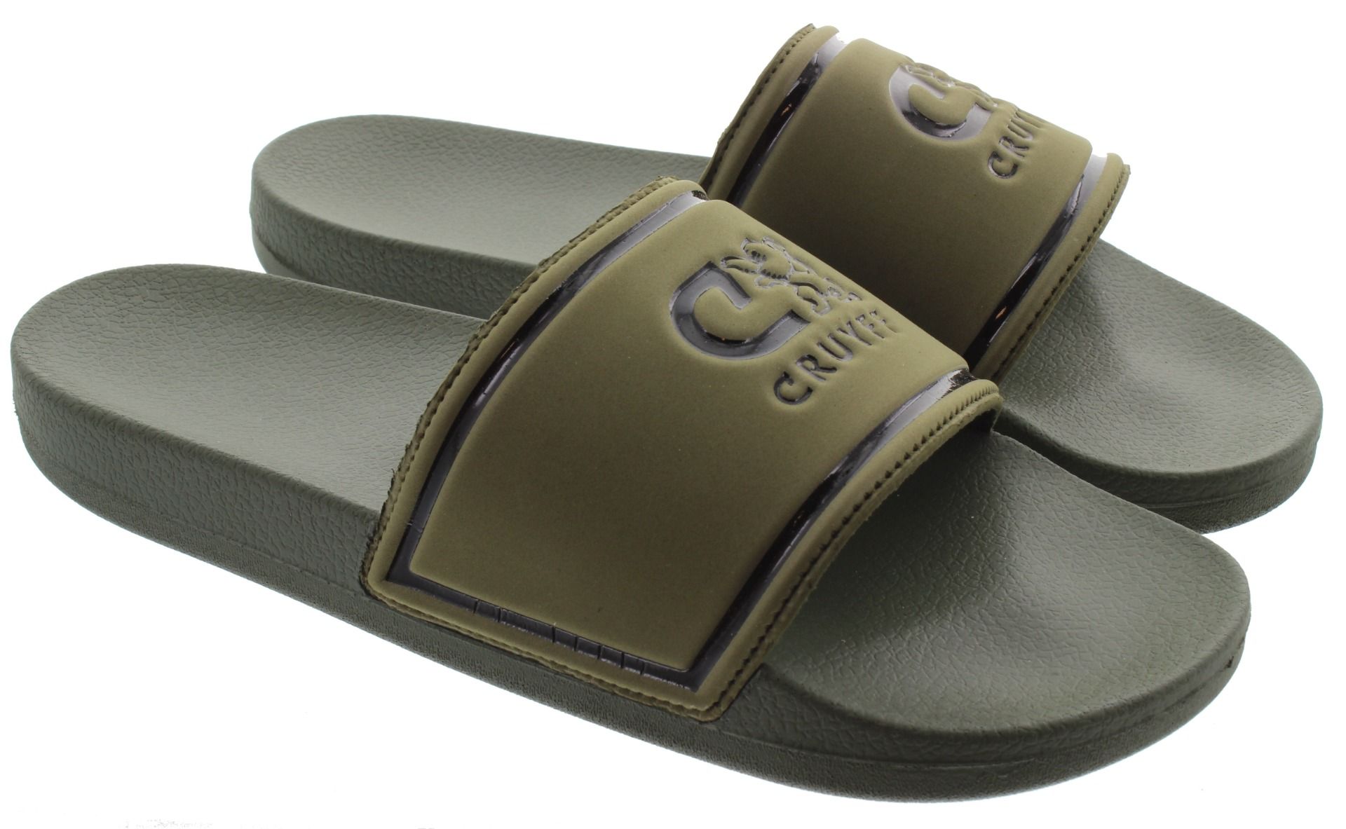 CRUYFF Mens Agua Copa Slide In Olive