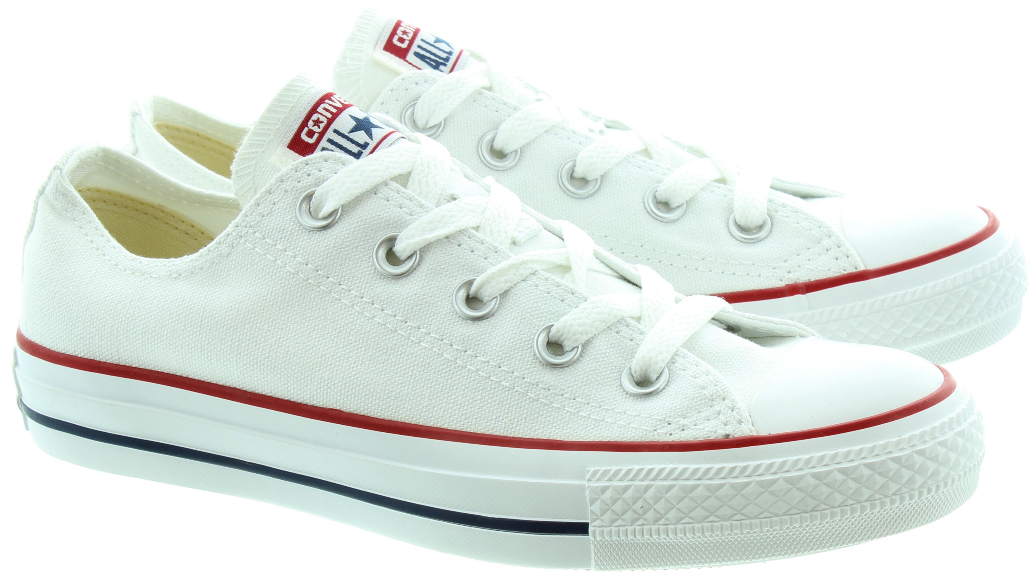CONVERSE Canvas Allstar Ox Shoes In White