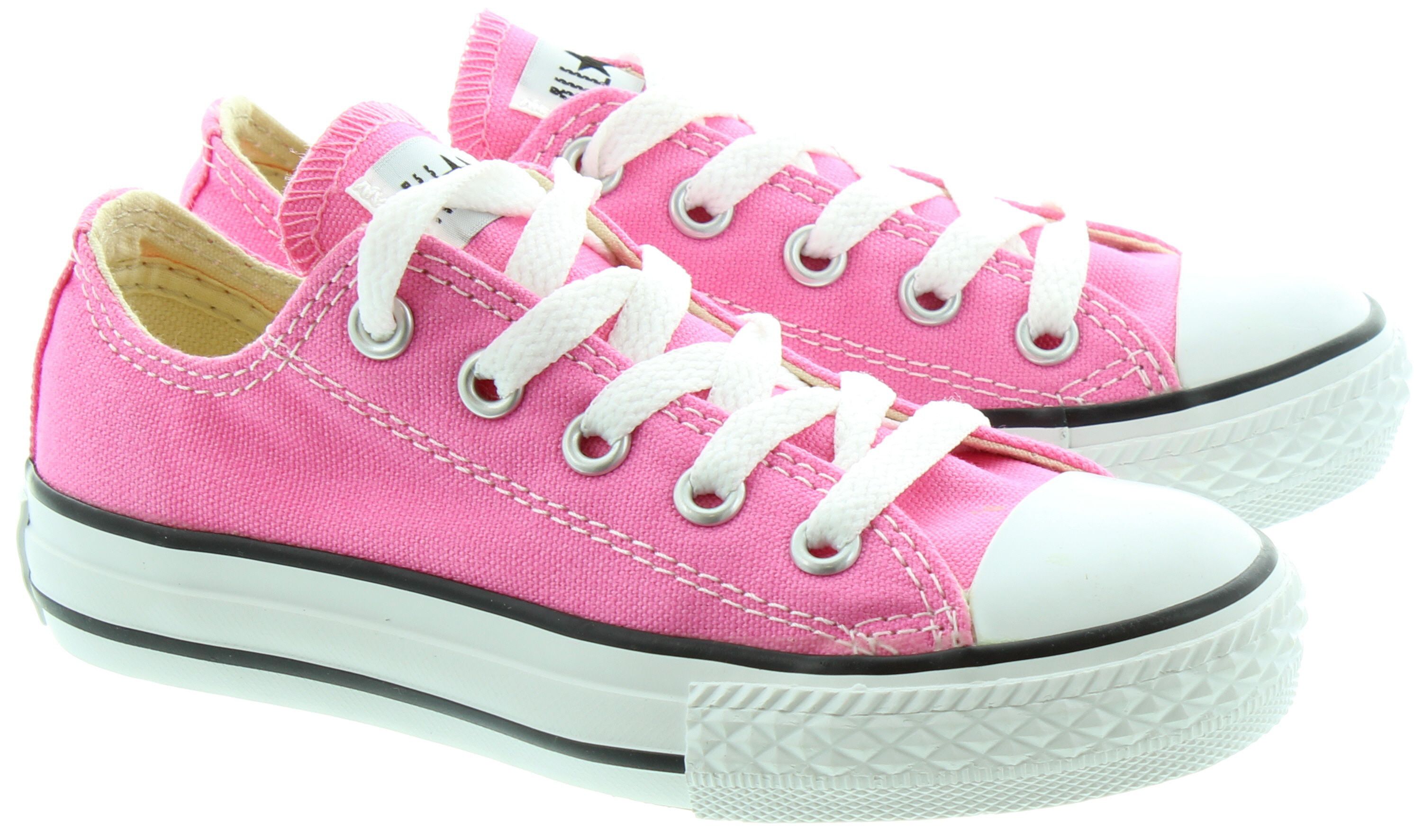 Pink converse low shop