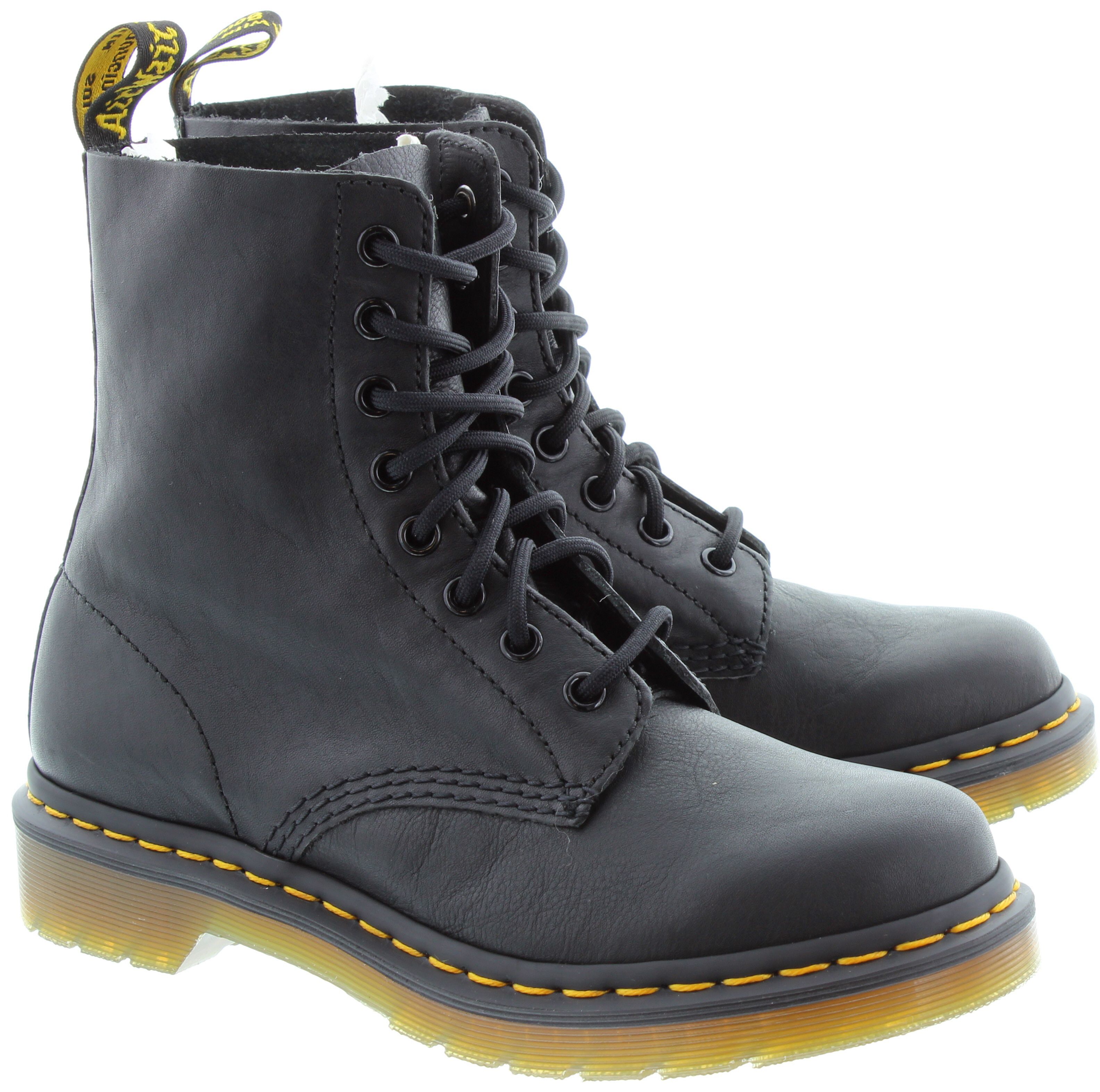 Black virginia hot sale dr martens