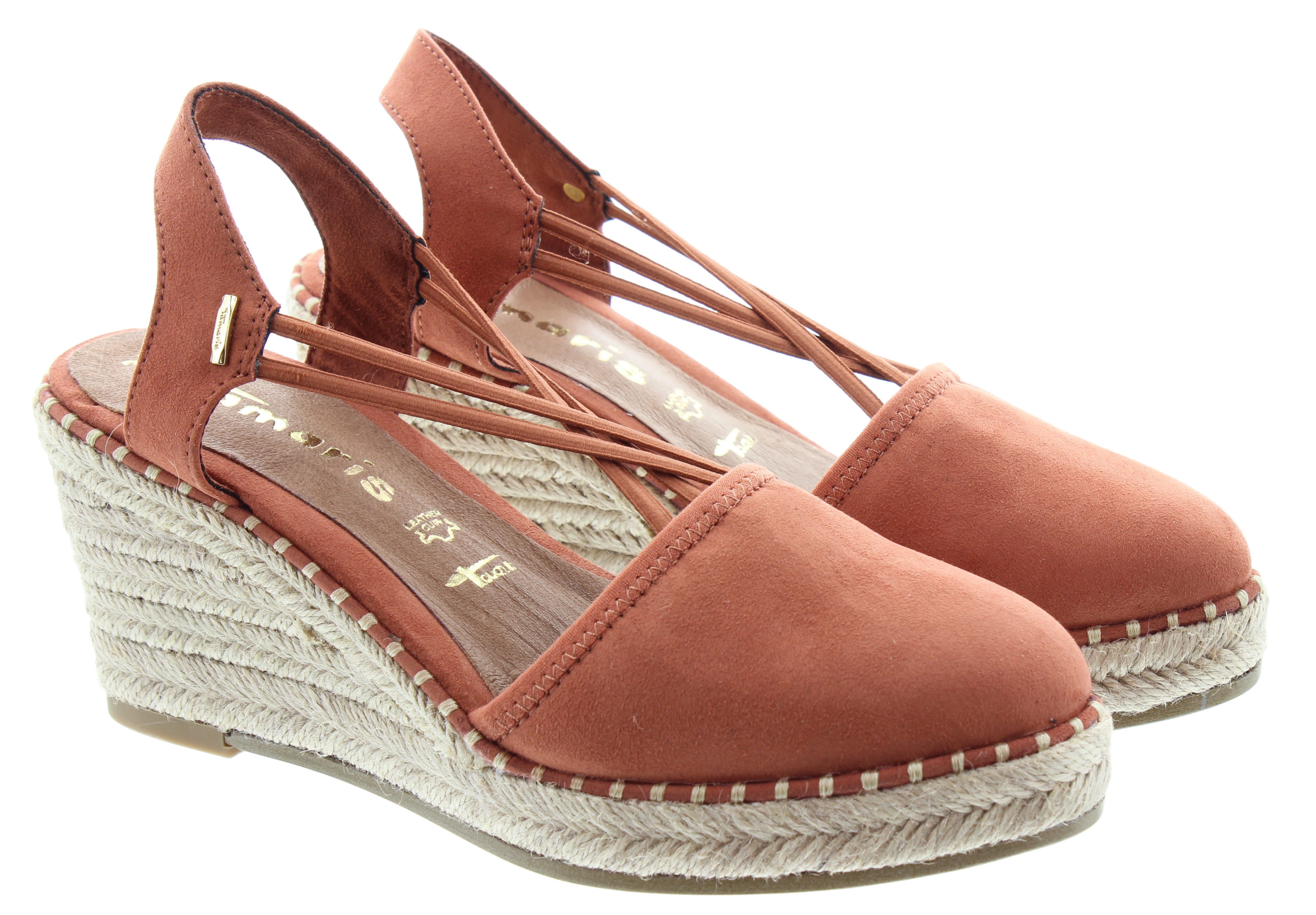 Tan wedge discount espadrilles uk