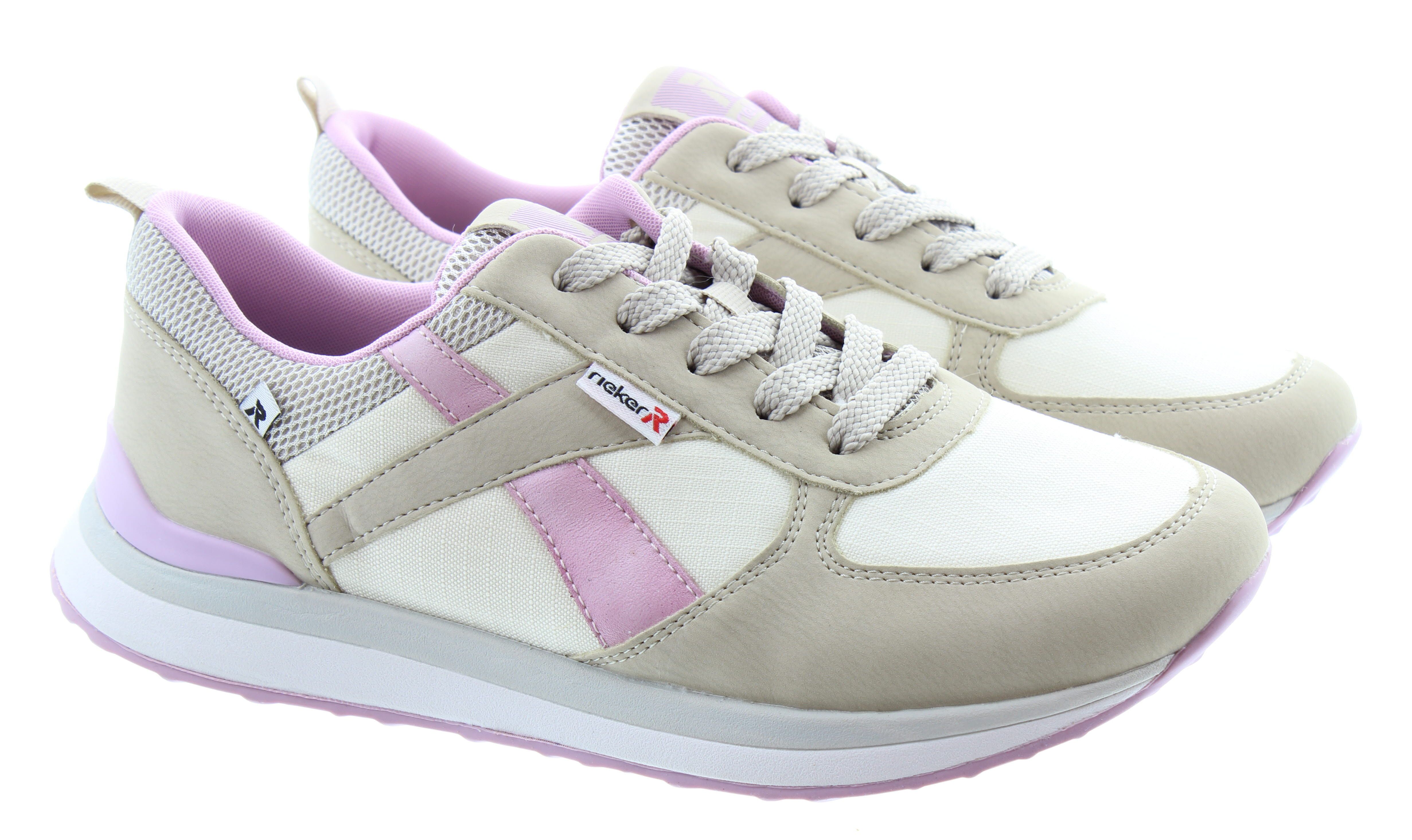 Ladies 42502 Trainers In Cream