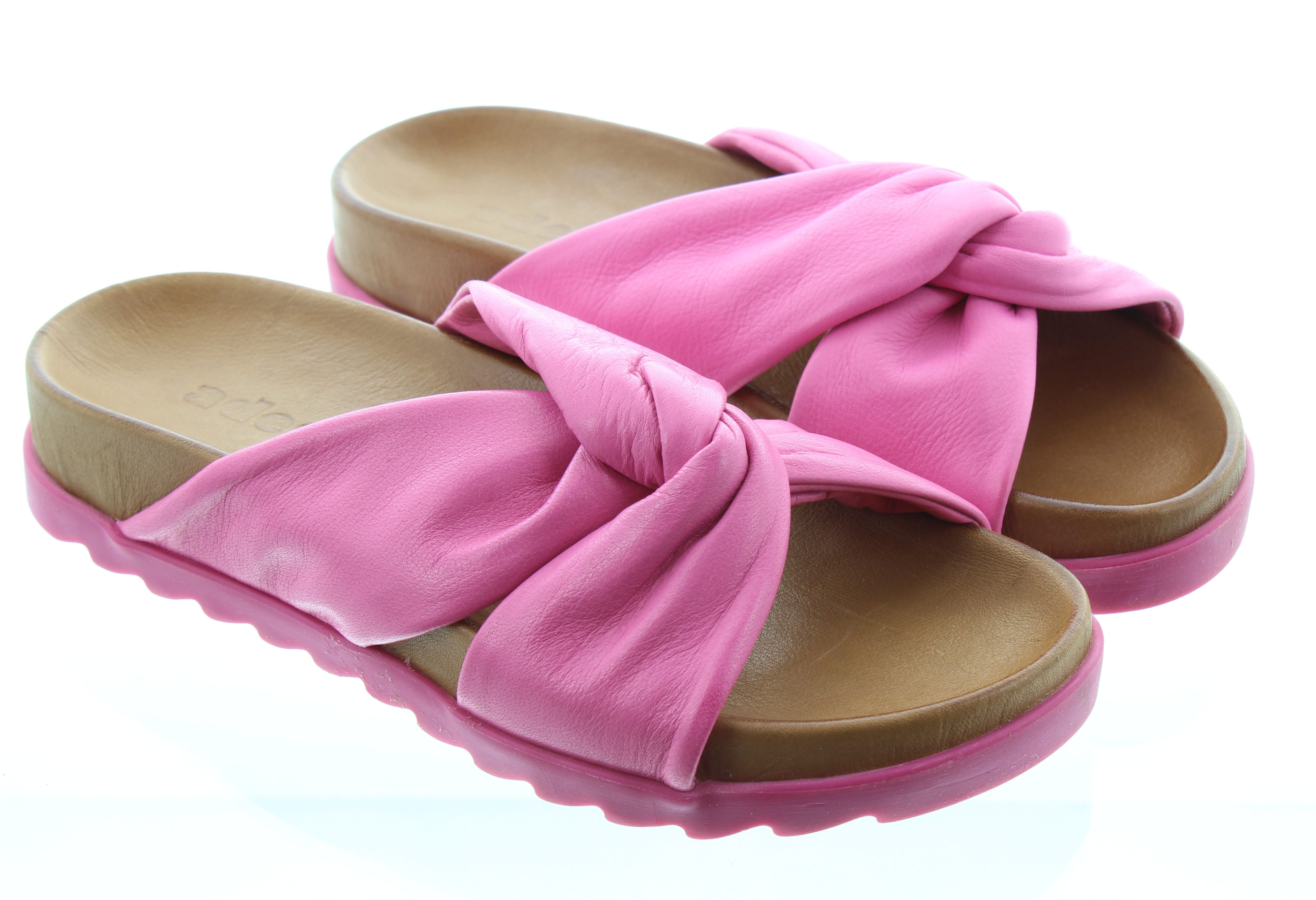 Ladies top pink mules