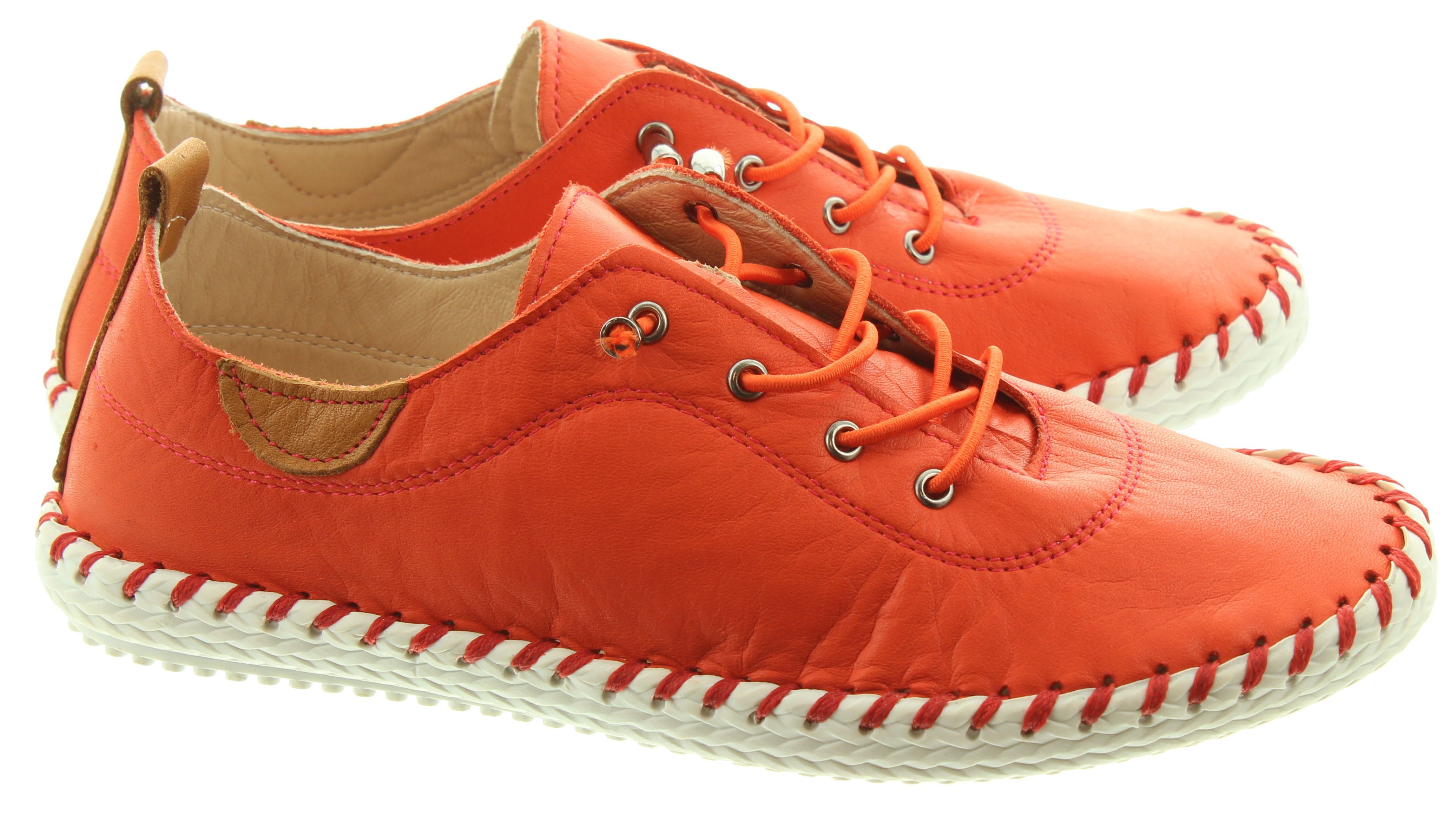 Orange plimsolls discount