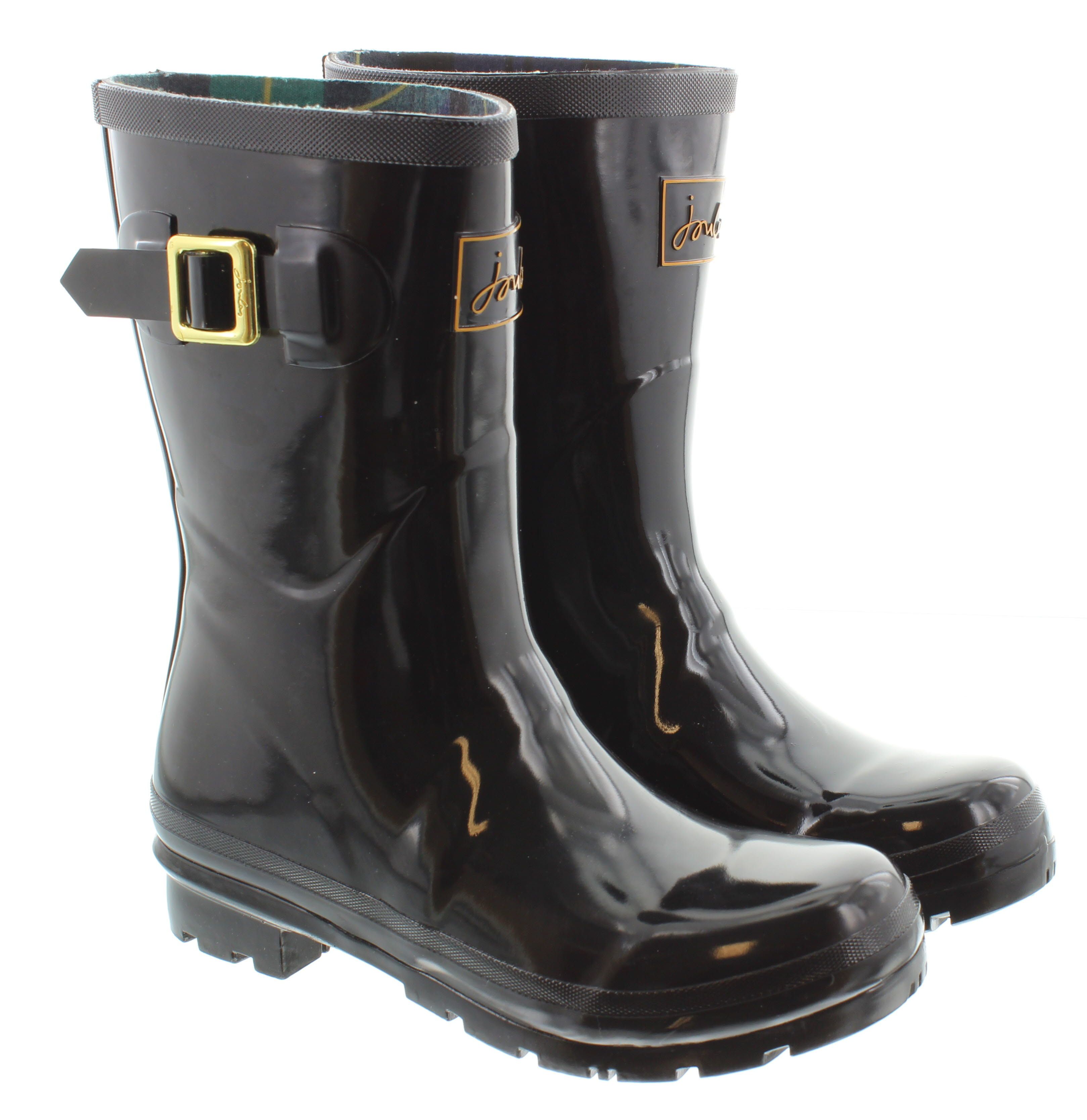 Ladies Kelly Gloss Wellies In Black