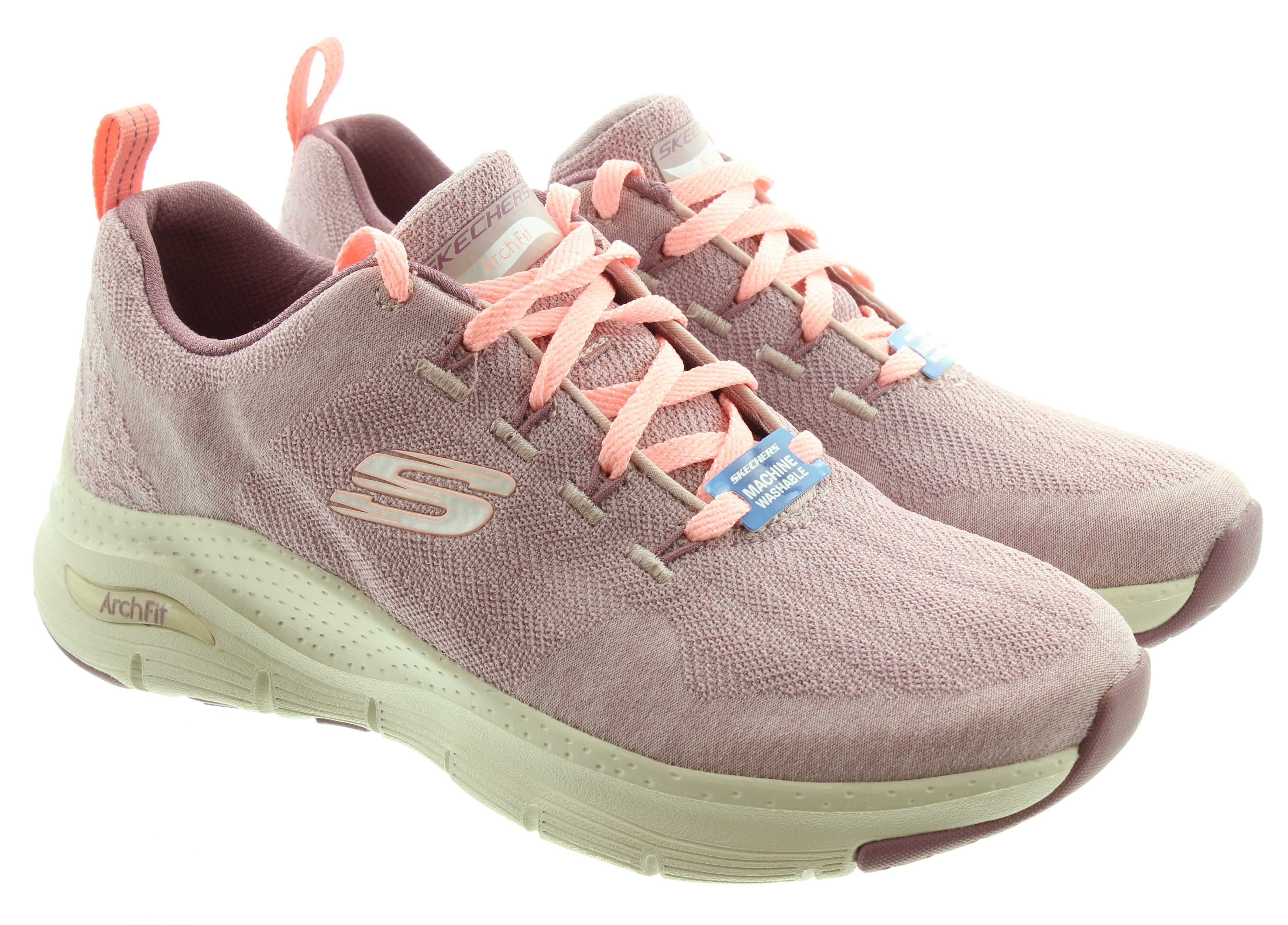 Skechers infalliable trainers ladies on sale