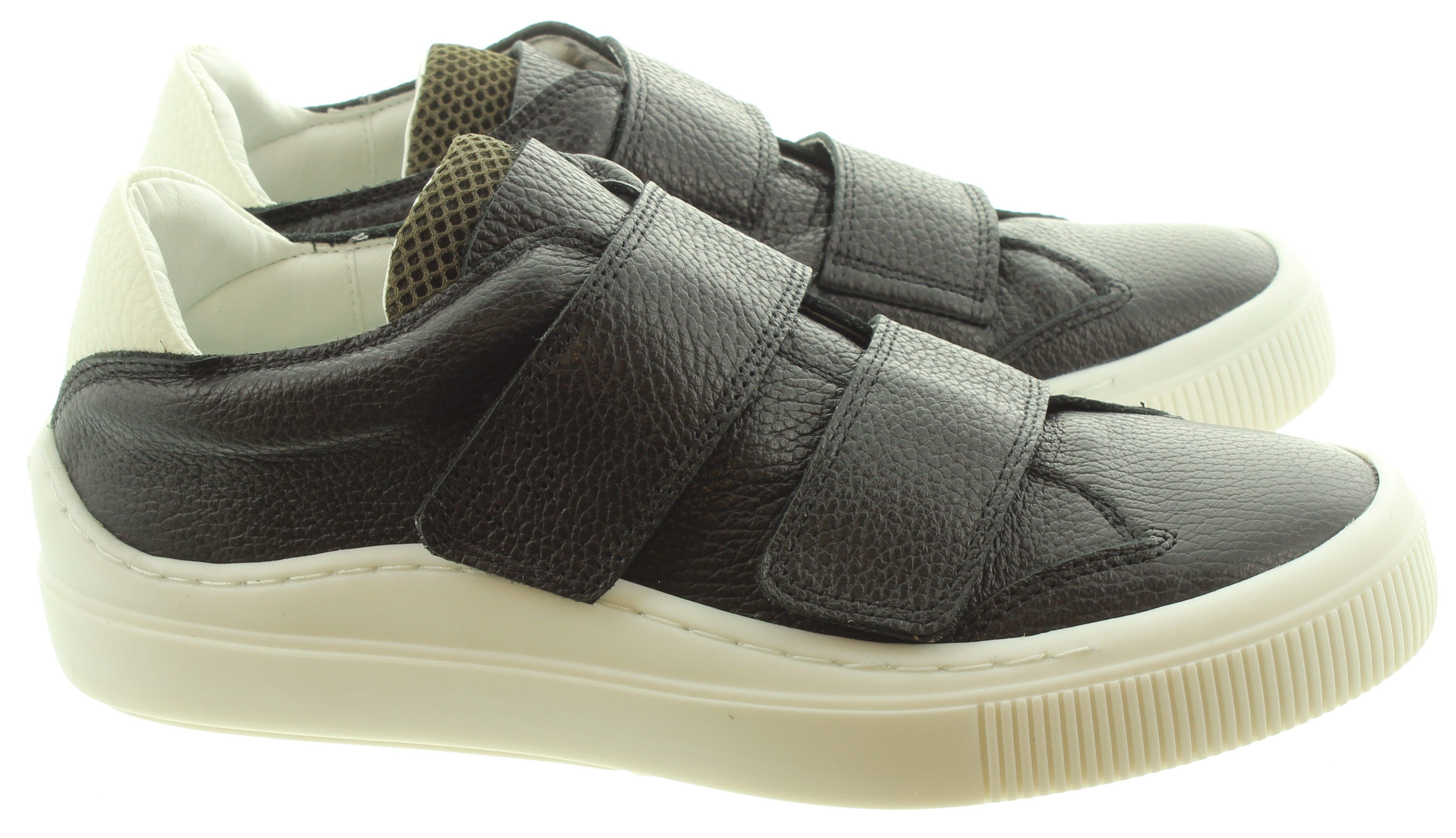 Mens Sevu Velcro Trainers In Black