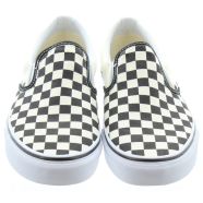 Vans shoes checkered black and white on sale