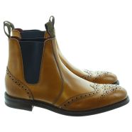 Loake Mens Hoskins Chelsea Boots In Tan in Tan
