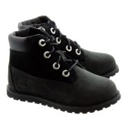 Timberland Toddlers Pokey Pine Boots In Black in Black