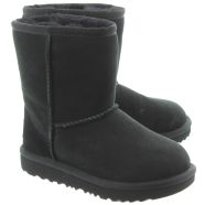 Childrens black ugg boots shop