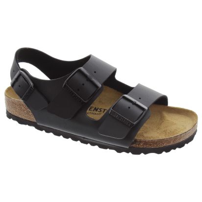 Ladies Milano Narrow Fit Sandals In Black