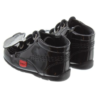 Black patent infant boots outlet