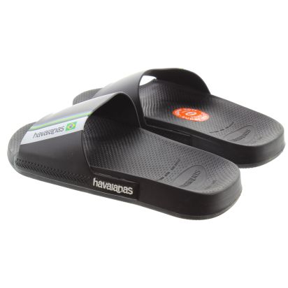 Adults Slide Brasil Sliders In Black