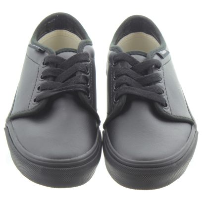 Black vans vulcanised shop