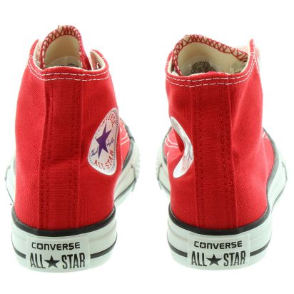 Kids red converse boots outlet