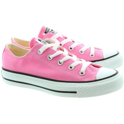 converse all star shoes pink