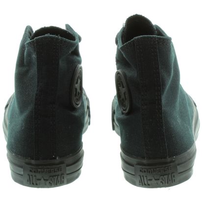 Converse Chuck Taylor All Star Hi Boots in All Black in Black Black