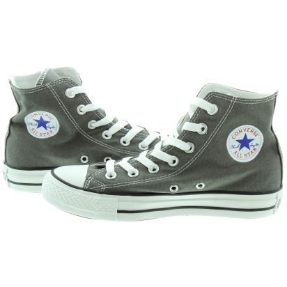 Grey store ankle converse