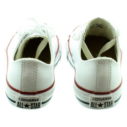 Converse chucks leather white deals