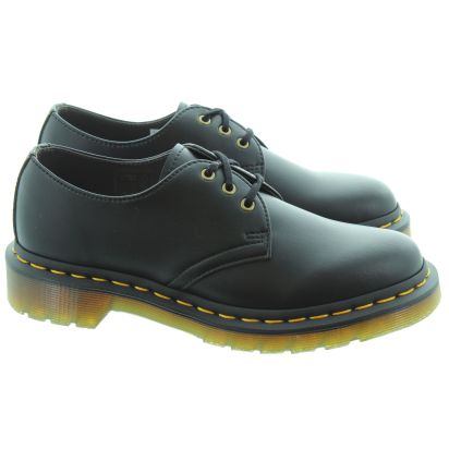 Dr Martens 1461Z Vegan Shoes In Black in Black