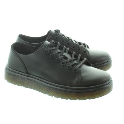 Dr Martens Dante Spin Lace Shoes in Black in Black