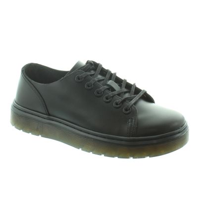 Dr martens dante 6-eye sneakers in black outlet