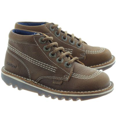 Suede kickers boots outlet