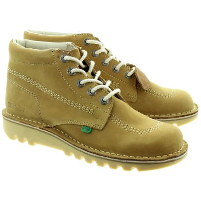 Kickers hotsell tan boots