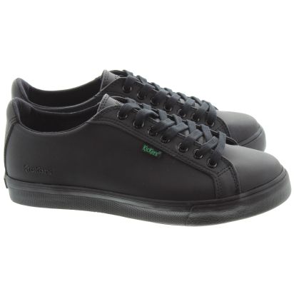 Kickers Tovni Lacer Kids In Black in Black