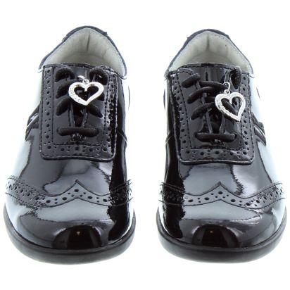 Lelli Kelly LK8281 Kimberly School Shoes in Black Patent in Black Patent