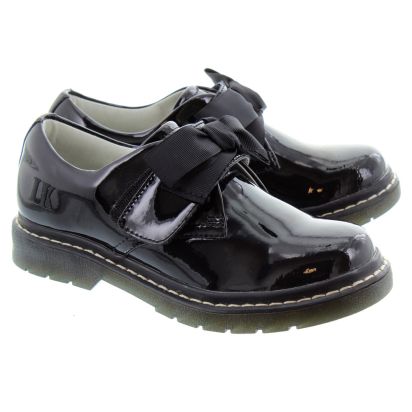 grey patent lelli kelly school shoes