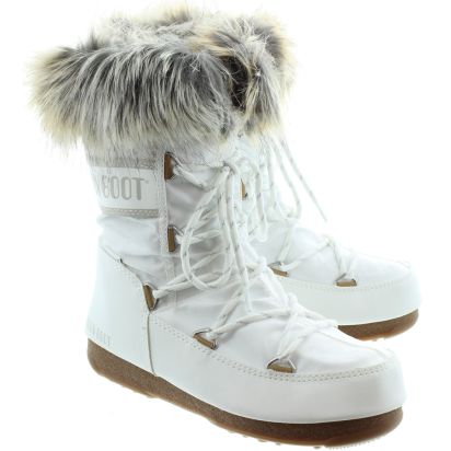 Moon boot sale monaco low white