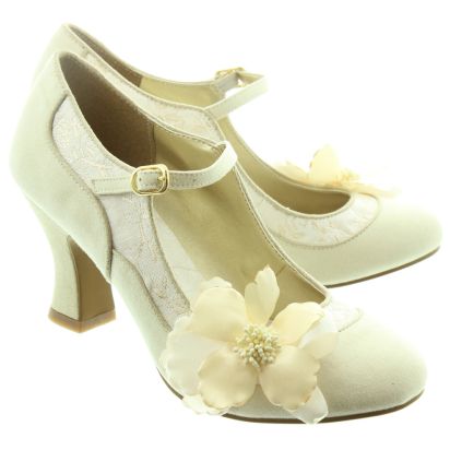 Ruby shoo clearance cream shoes