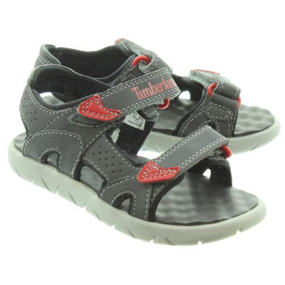 Timberland Kids Perkins Sandals In Iron in IRON