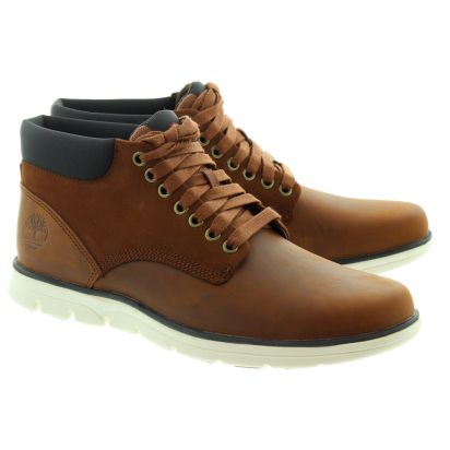 Timberland Mens Bradstreet Lace Boots In Brown in Brown