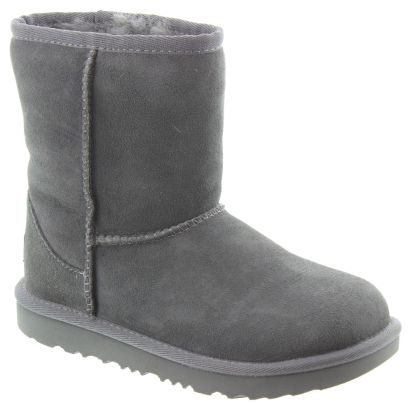 Ugg Kids Classic Short 2 Boots In Grey in Grey