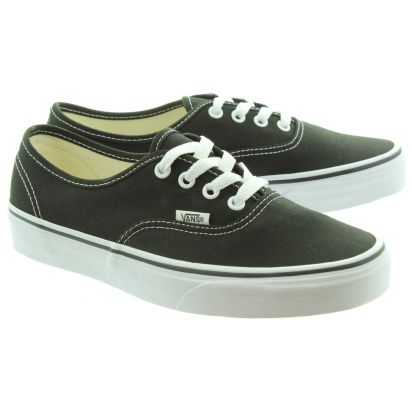 Vans black pumps cheap