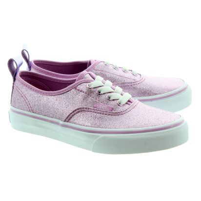 vans pink glitter shoes