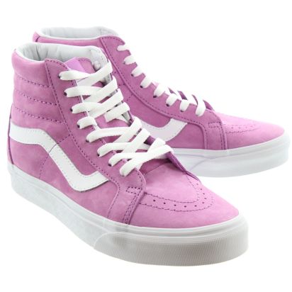 Bezienswaardigheden bekijken interieur Fobie Vans Sk8 Hi Boots In Pink in Pink