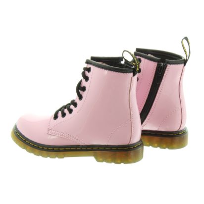 DR MARTENS Kids 1460 Boots In Patent Pink