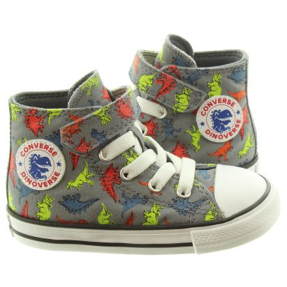 dinosaur infant converse