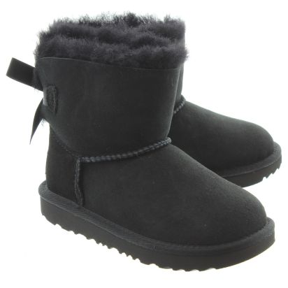 ugg bailey bow mini black