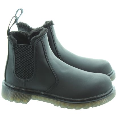 Kids Dr Martens Leonore Ankle Boots in 