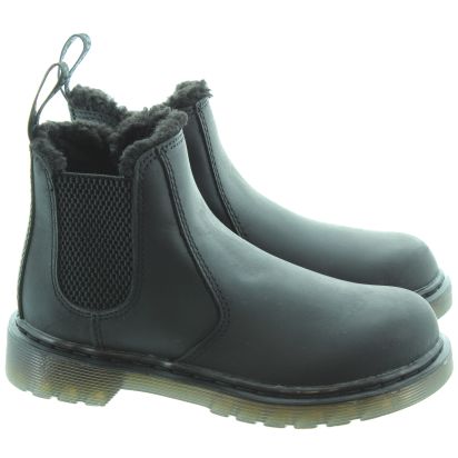 dr martens black ankle boots