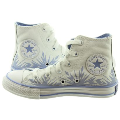 Kids Elsa Junior Allstar Hi Boots In White