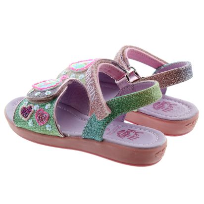 Rainbow glitter sandals sales