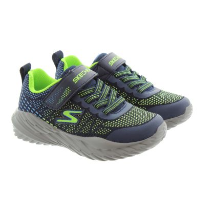 Skechers black velcro shoes 2025