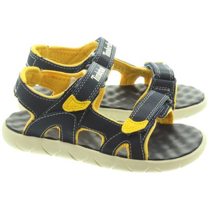 aliviar Solicitud Maldito Timberland Kids Perkins Sandals In Navy in Navy