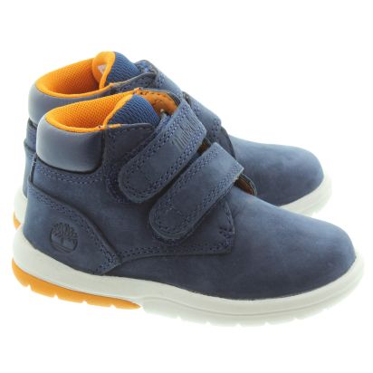 Kids Toddle Tracks Velcro in Navy